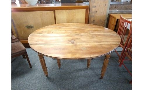 TABLE LOUIS PHILIPPE NOYER 3 ALLONGES