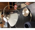 LAMPE DE CHEVET CHROME