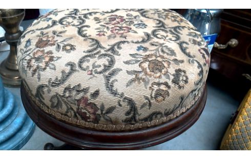 BANQUETA DE PIANO REDONDO, , MADERA TEJIDO