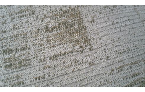 POUF CARRE VERTE BLANCHE VELOURS