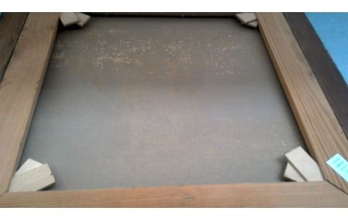 PEINTURE ENCADRE DORE