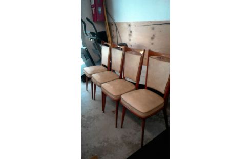 CHAISES VINTAGES LOT