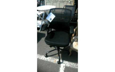 FAUTEUIL BUREAU NOIR 