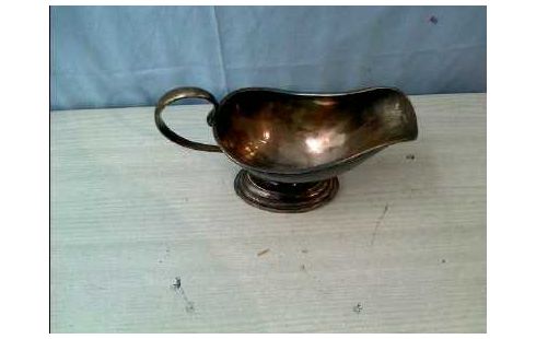 SAUCIERE ALT METALL VERSILBERT
