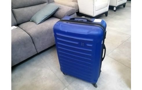 VALISE DUR BLEU 4 ROUES /GRAND MODEL