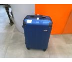 VALISE DUR BLEU 4 ROUES /MOYENNE TRAVELS