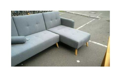 CANAPE ANGLE GRIS 