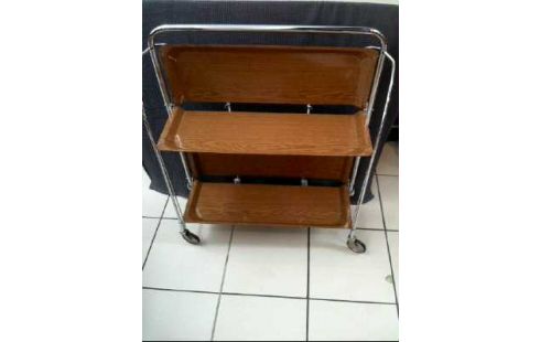 SERVIERWAGEN HOLZOPTIK <BREMSHEY> 2-EB.