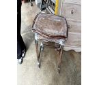 TABLE D'APPOINT PM ROTIN / CANNAGE