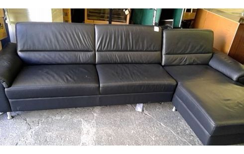 HOEKCANAP LEDER