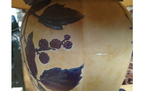 LAMPADAIRE FAIENCE DE GIEN