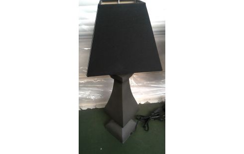 STEHLAMPE GRAU METALL