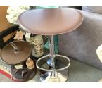 TABOURET DE BAR MARRON