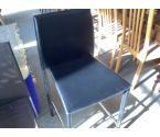 TABOURET DE BAR SIMILI NOIR