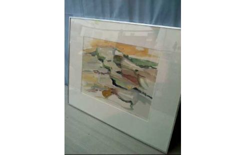 AQUARELLE ABSTRAIT