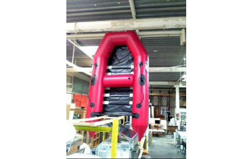 SCHLAUCHBOOT <BOMBARD> AX3 ROT 2-PAD.+PUMPE