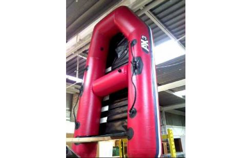 SCHLAUCHBOOT <BOMBARD> AX3 ROT 2-PAD.+PUMPE