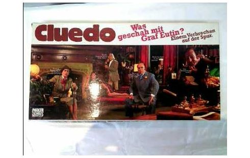 BRETTSPIEL CLUEDO <PARKER> ORIGINAL