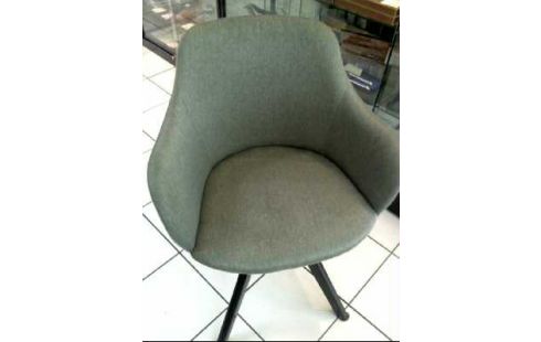SESSEL STOFF GRAU <KARE> DREHBAR