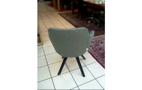 SESSEL STOFF GRAU <KARE> DREHBAR