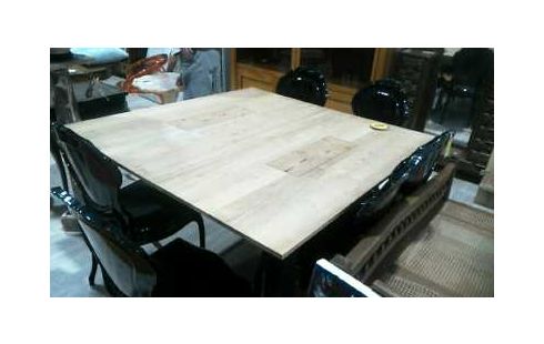 TABLE CARREE BOIS 1ALL