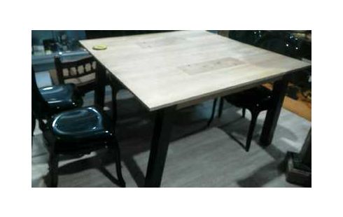 TABLE CARREE BOIS 1ALL