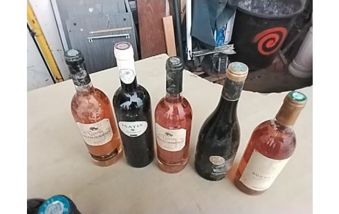 BOUTEILLE VIN DIVERS BLANC
