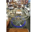 TABLE BASSE FER FORGE SANS VERRE