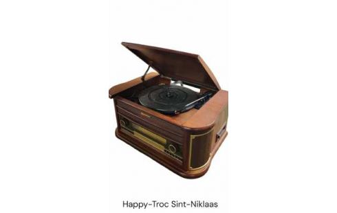 RADIO PLATENSPELER RETRO ROADSTAR