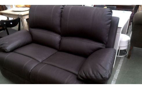 FAUTEUIL 2 PLACES FONCE BRUN, , FAUTEUIL RELAX