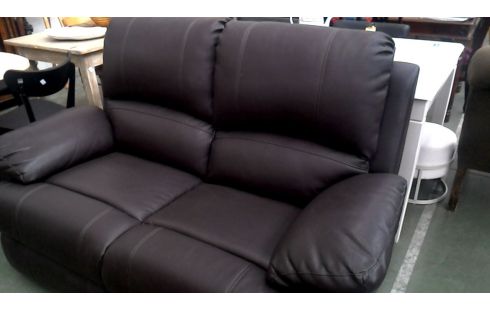 FAUTEUIL 2 PLACES FONCE BRUN, , FAUTEUIL RELAX