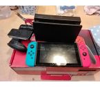 CONSOLE NINTENDO SWITCH + CARTON RÉINITIALISÉ TEST OK