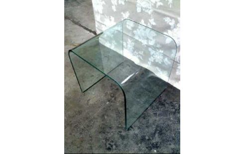 BOUT DE CANAPE VERRE