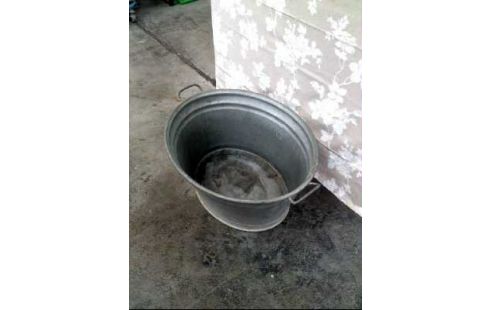 ZINKWANNE OVAL 60L VINTAGE + GRIFFE