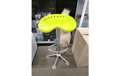 TABOURET DE BAR ASSISE VERTE
