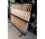 SOMMIER A LATTES 160 X 200 CM + PIEDS
