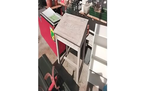 BUREAU PUPITRE PATINÉ
