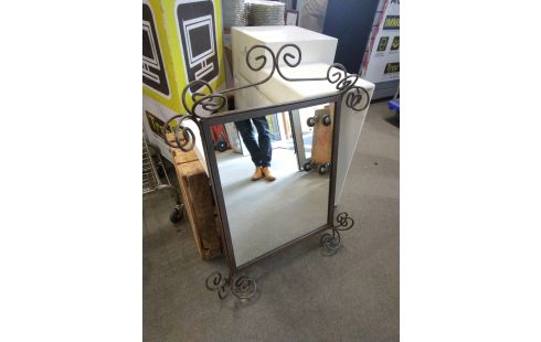 MIROIR FER FORGE