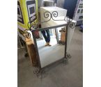 MIROIR FER FORGE