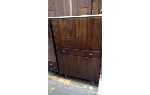 MEUBLE ANNEES 60 4 PORTES 2 TIROIRS