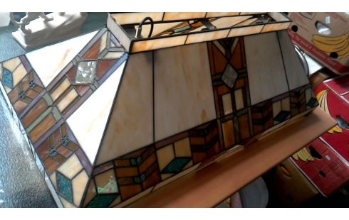 LÁMPARA DE TECHO TIFFANY RECTANGULAR