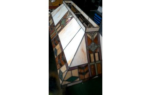 LÁMPARA DE TECHO TIFFANY RECTANGULAR