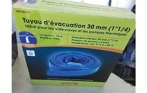 TUYAU ÉVACUATION 30MM