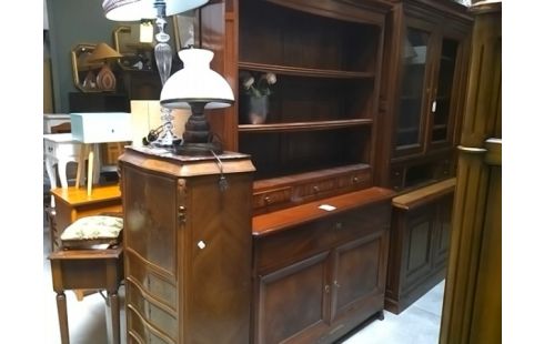 BUREAU BIBLIOTHEQUE ANCIEN + CLEF
