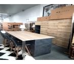 CUISINE EQUIPEE CUISINELLA AVEC HOTTE EVIER ET ILOT CENTRAL