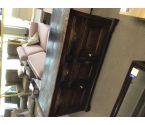 DRESSOIR CHENE FONCE 3 PORTES 3 TIROIRS