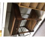 CONSOLE CHENE FONCE 1 TIROIR