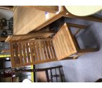 6 CHAISES TECK CLAIR