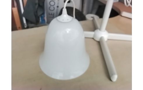 SUSPENSION OPALINE BLANCHE