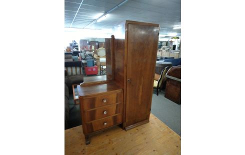 ARMOIRE COIFFEUSE ART DECO